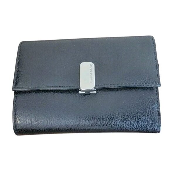 Liz Claiborne Women Tri-Fold Wallet Billfold Synthetic Vegan Faux Leather - Picture 1 of 5